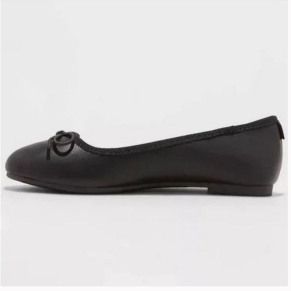 Cat & Jack Shoes Girls Stacy Slipon Ballet Flats Matte Black Cat Jack Matte Black Poshmark